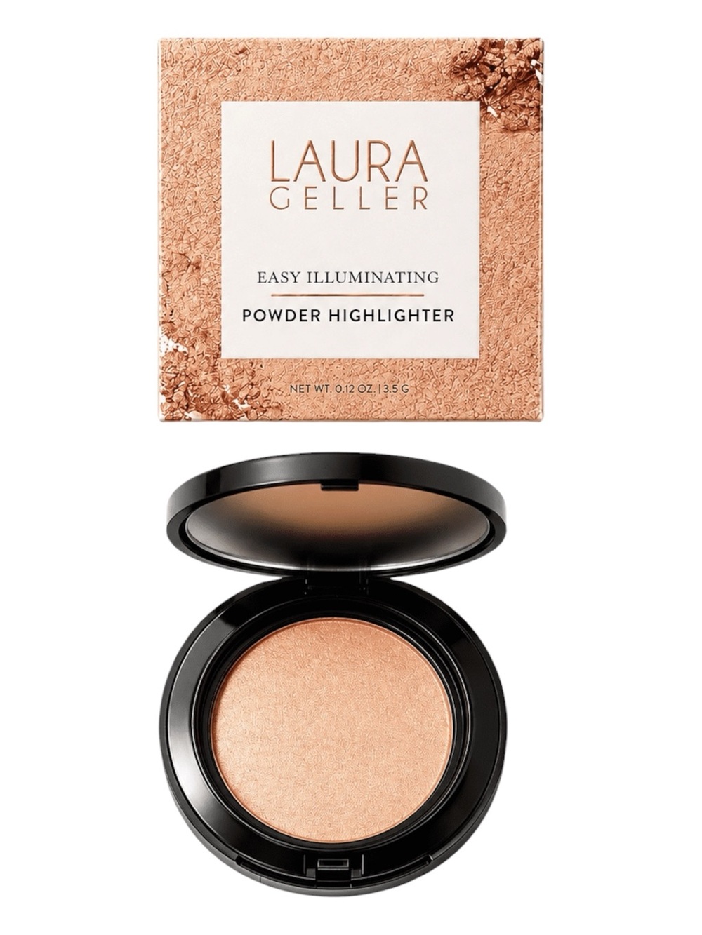 LAURA GELLER Easy Illuminating Powder Highlighter - Champagne